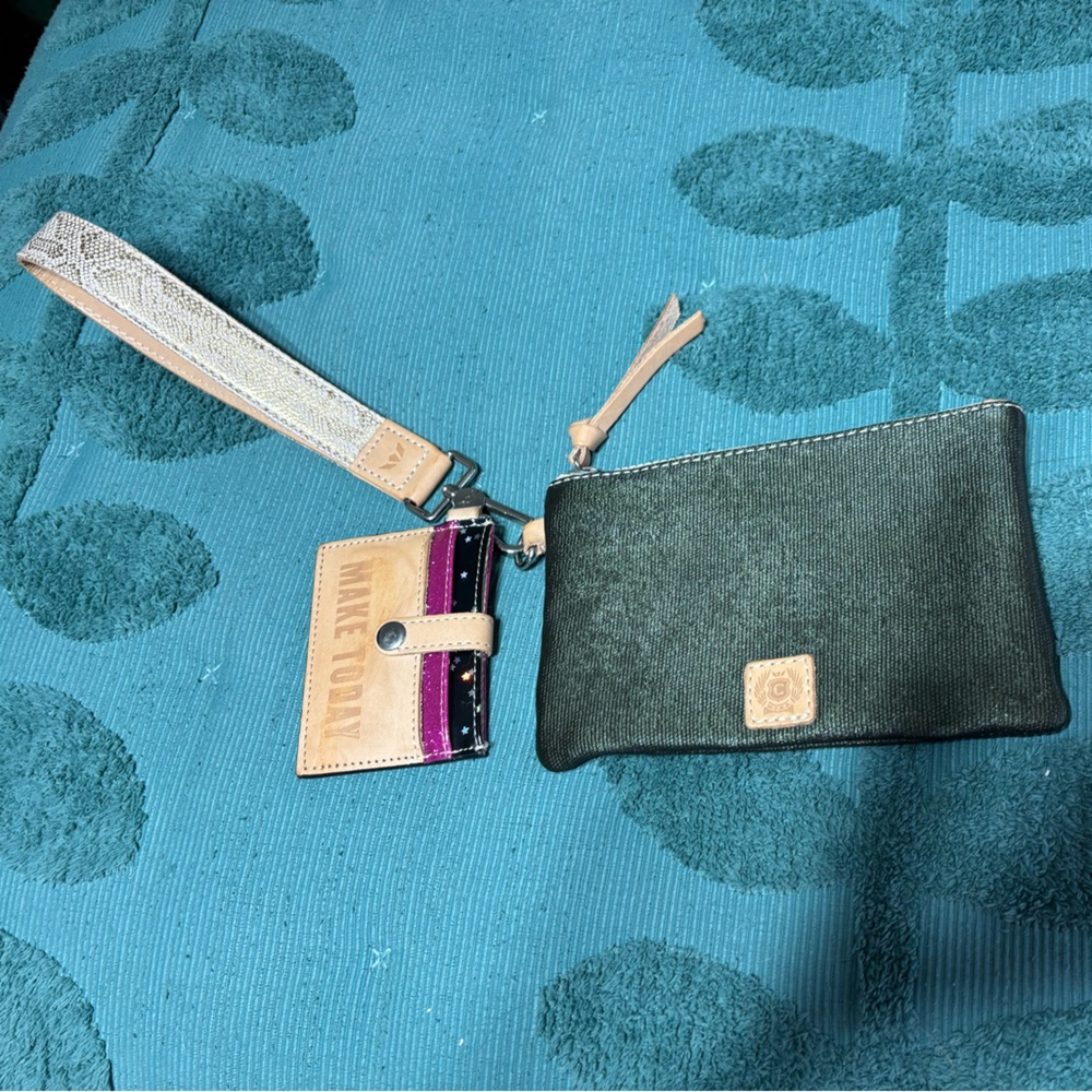Consuela Combi pouch and card case - like new